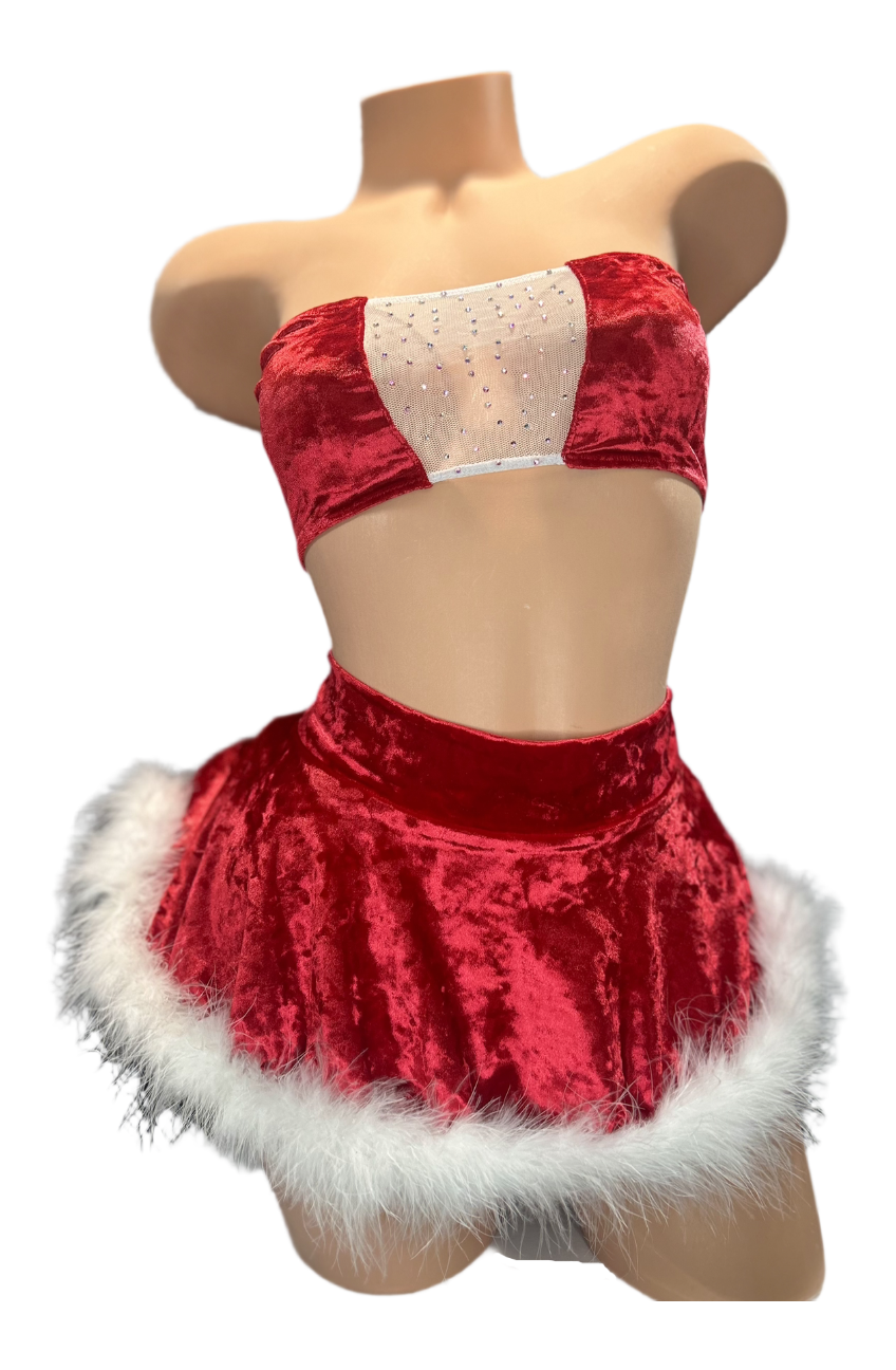 Holiday skirt set